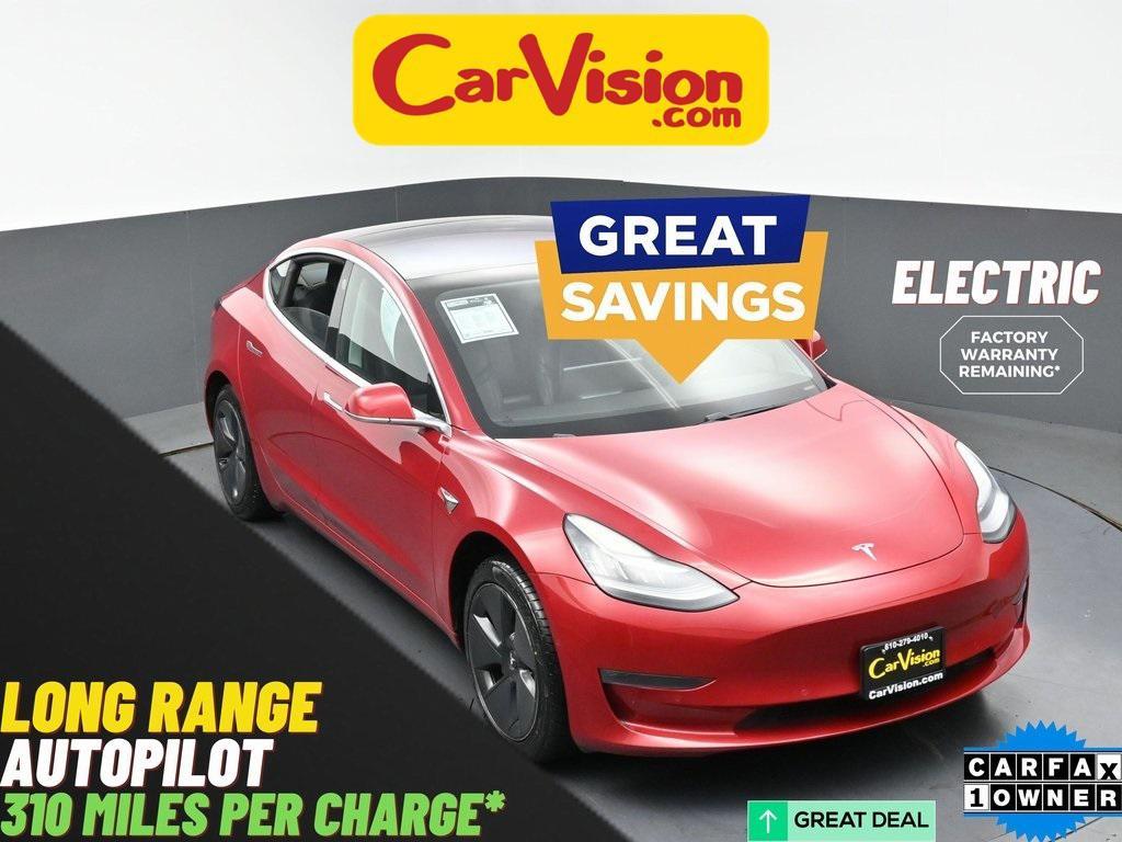 used 2018 Tesla Model 3 car, priced at $17,999