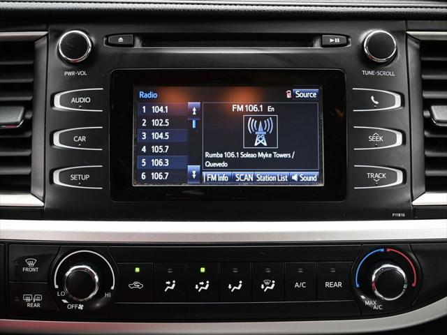 used 2019 Toyota Highlander car, priced at $21,499