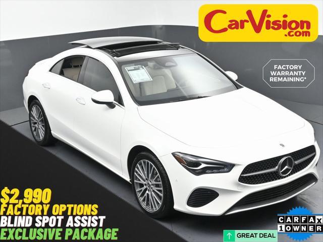used 2024 Mercedes-Benz CLA 250 car, priced at $33,999