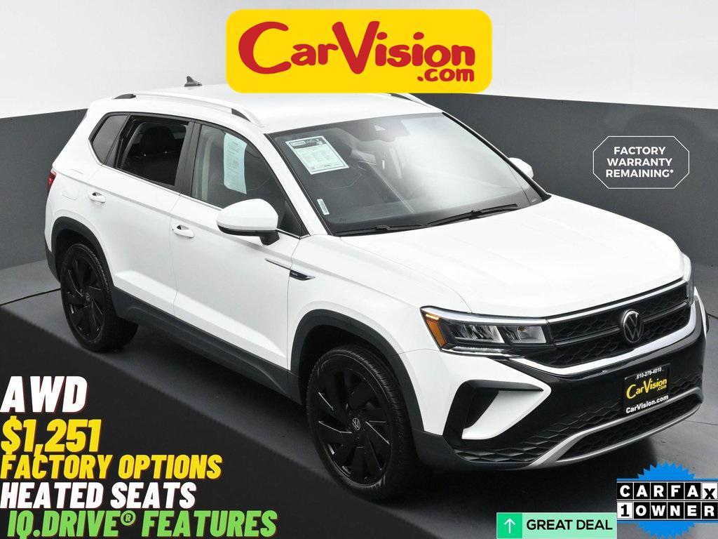 used 2024 Volkswagen Taos car, priced at $20,999