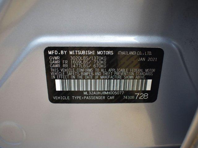 used 2021 Mitsubishi Mirage car, priced at $10,999