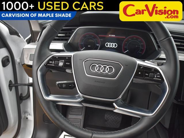 used 2022 Audi e-tron car, priced at $27,999