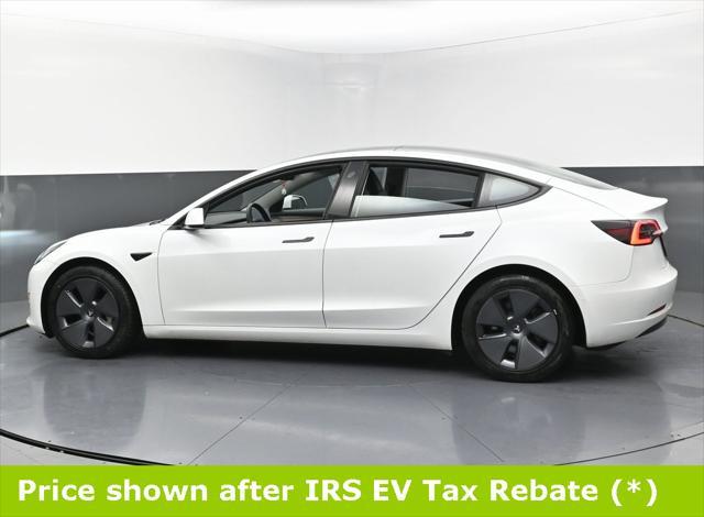 used 2022 Tesla Model 3 car, priced at $15,999