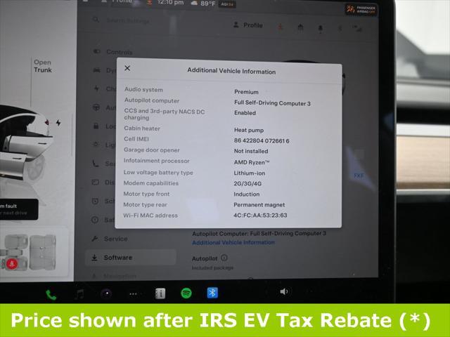 used 2022 Tesla Model 3 car, priced at $15,999