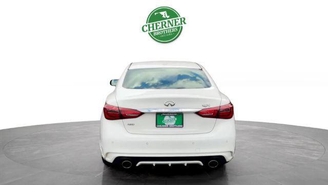 used 2021 INFINITI Q50 car, priced at $27,200