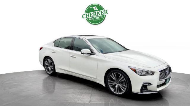 used 2021 INFINITI Q50 car, priced at $27,200