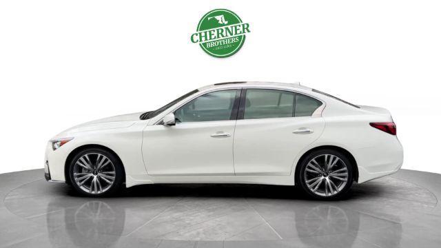 used 2021 INFINITI Q50 car, priced at $27,200