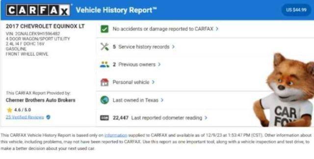 used 2017 Chevrolet Equinox car, priced at $16,500