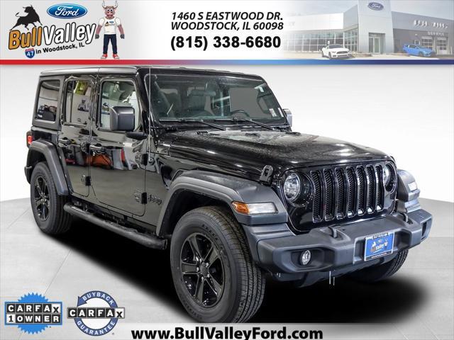 used 2020 Jeep Wrangler Unlimited car, priced at $29,879