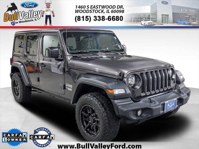 used 2018 Jeep Wrangler Unlimited car, priced at $29,549