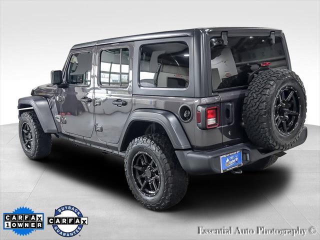 used 2018 Jeep Wrangler Unlimited car, priced at $29,159