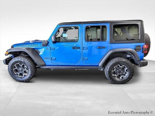 used 2022 Jeep Wrangler Unlimited 4xe car, priced at $34,790