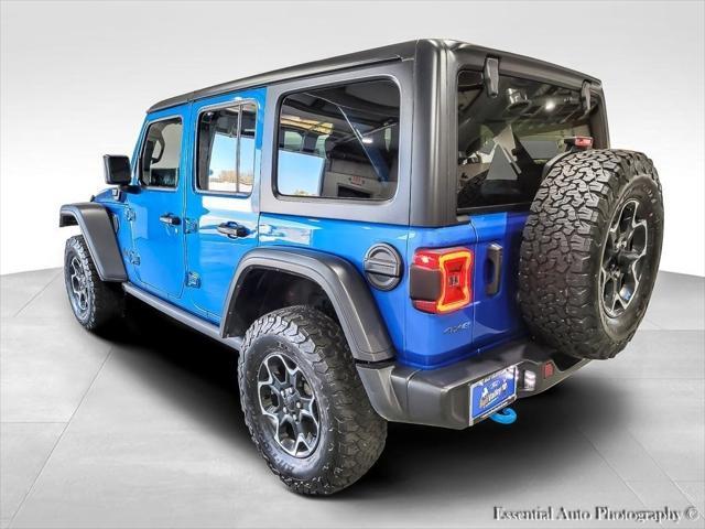 used 2022 Jeep Wrangler Unlimited 4xe car, priced at $34,790