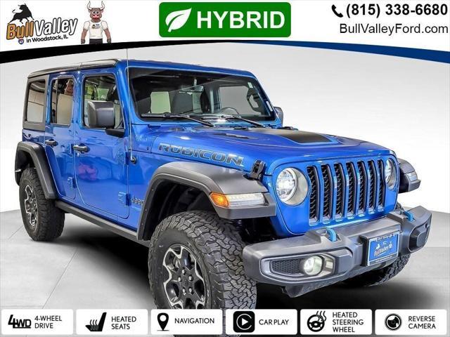 used 2022 Jeep Wrangler Unlimited 4xe car, priced at $34,790