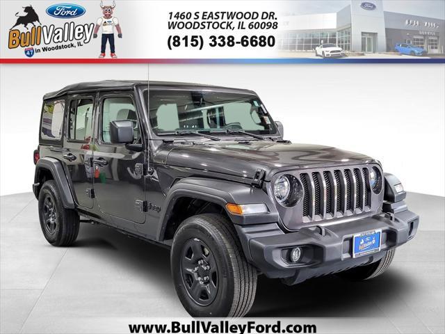 used 2022 Jeep Wrangler Unlimited car, priced at $32,989