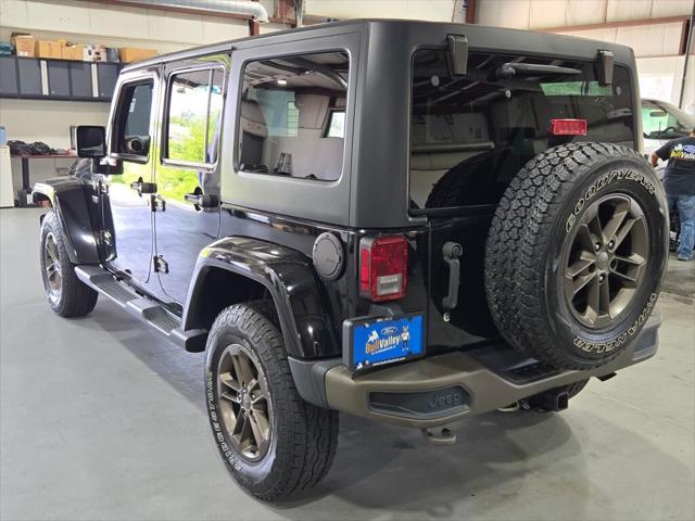 used 2016 Jeep Wrangler Unlimited car, priced at $19,550
