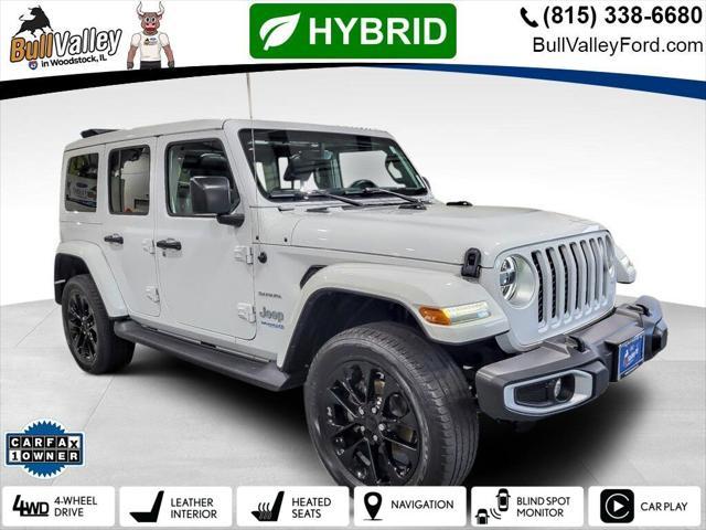 used 2021 Jeep Wrangler Unlimited 4xe car, priced at $31,790