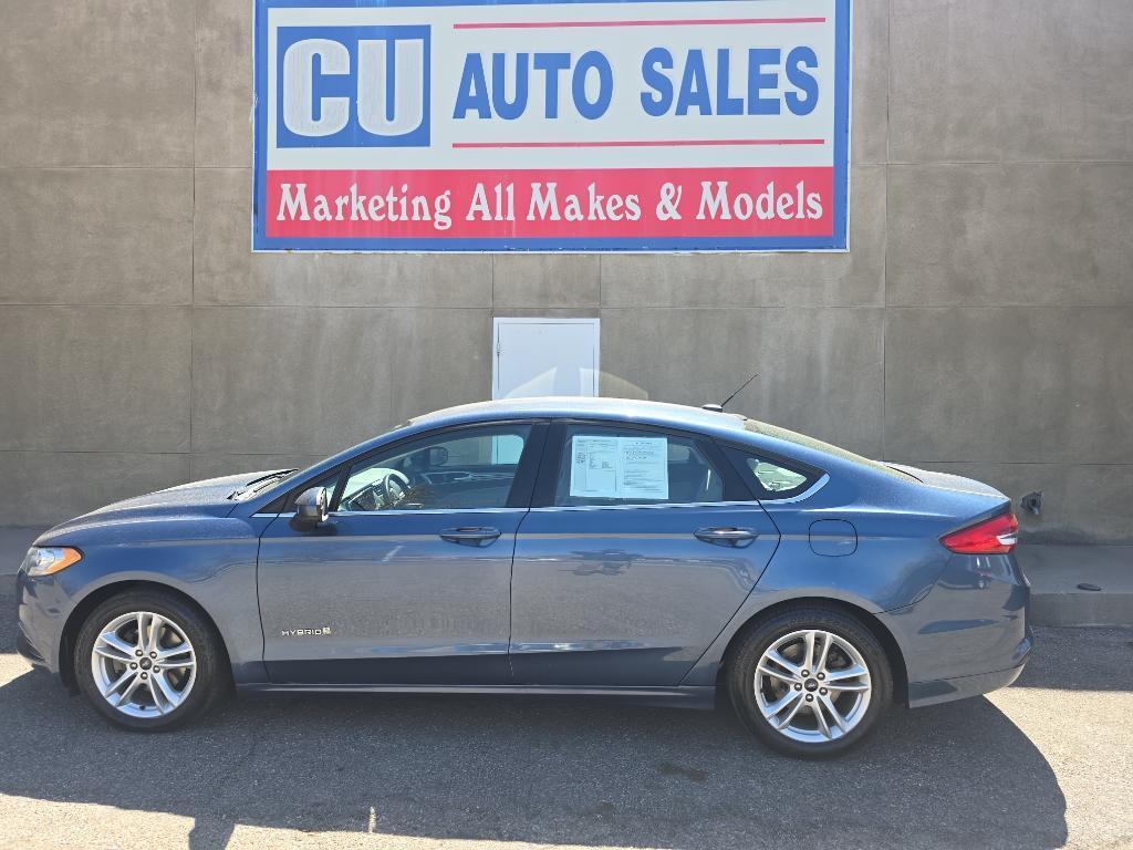 used 2018 Ford Fusion Hybrid car, priced at $14,430