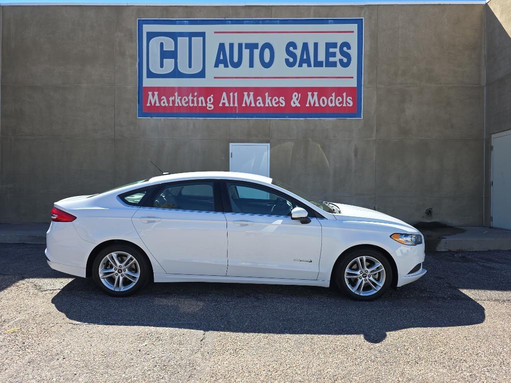used 2018 Ford Fusion Hybrid car, priced at $14,995