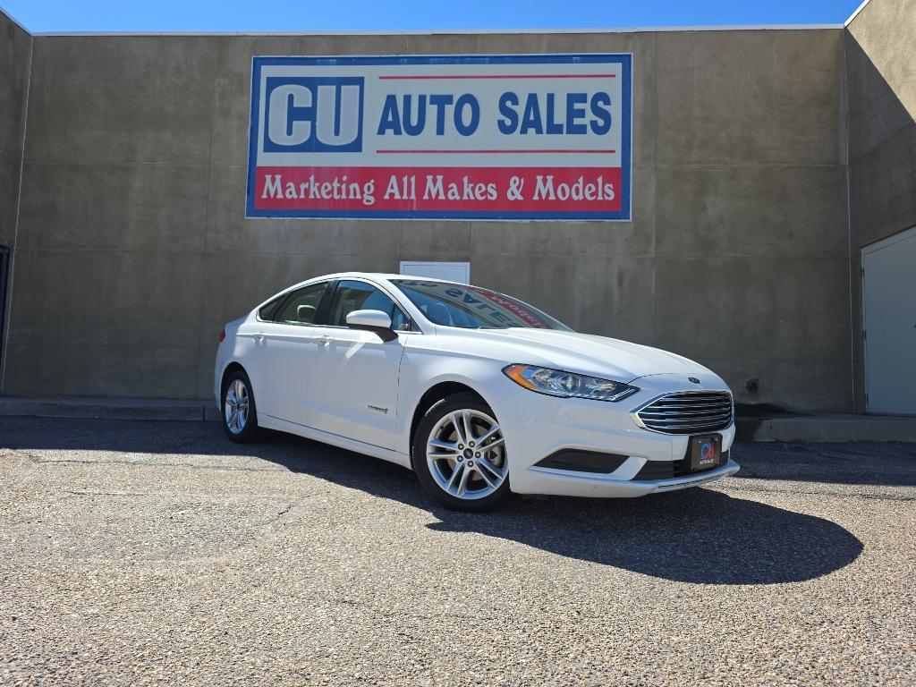 used 2018 Ford Fusion Hybrid car, priced at $14,995
