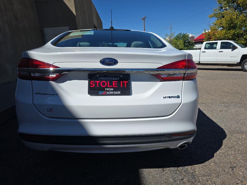 used 2018 Ford Fusion Hybrid car, priced at $14,995