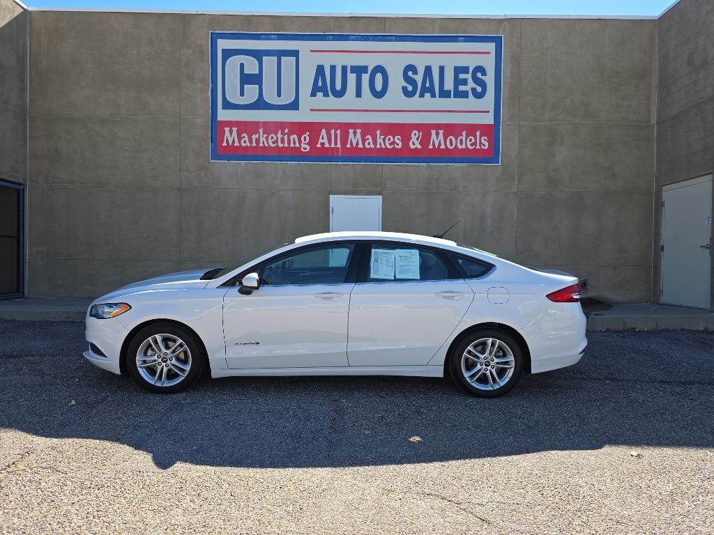 used 2018 Ford Fusion Hybrid car, priced at $14,480