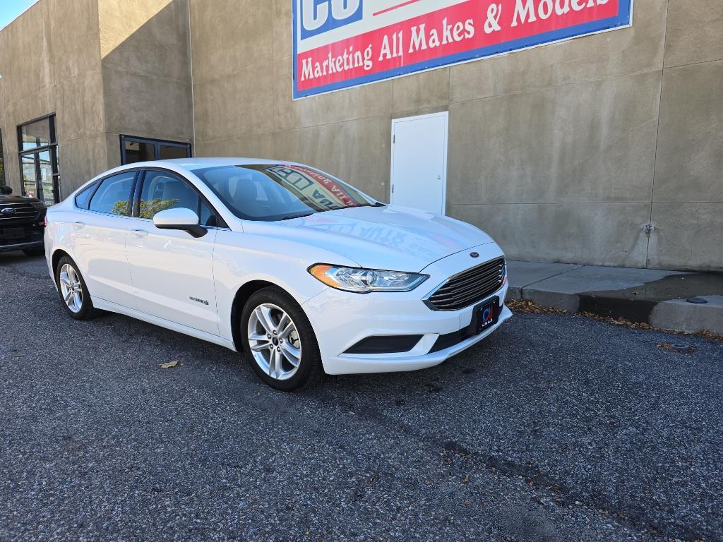 used 2018 Ford Fusion Hybrid car, priced at $14,480