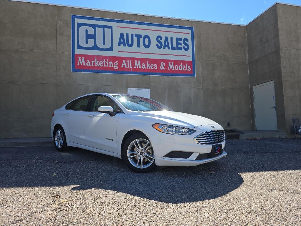 used 2018 Ford Fusion Hybrid car, priced at $14,480