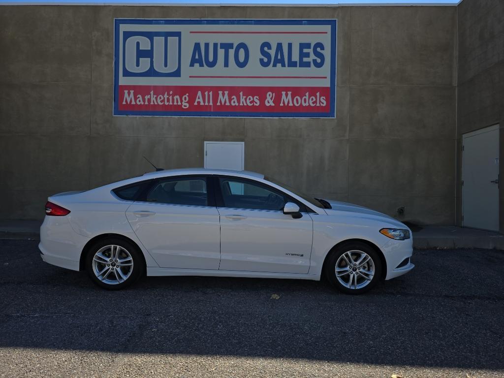 used 2018 Ford Fusion Hybrid car, priced at $14,480