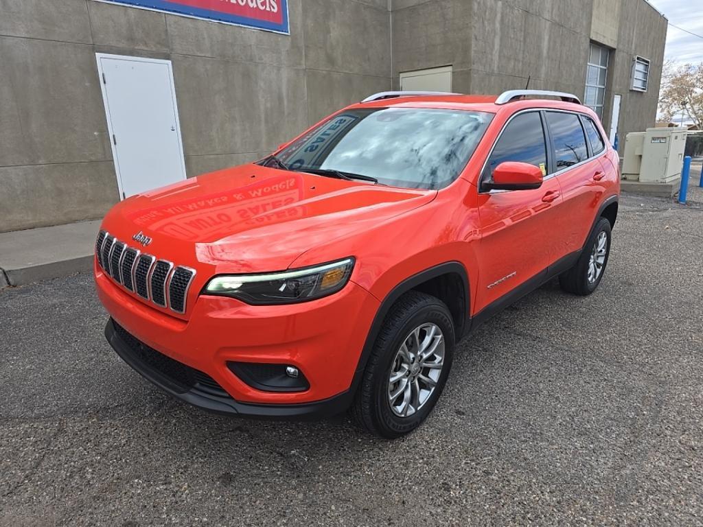 used 2021 Jeep Cherokee car, priced at $23,450