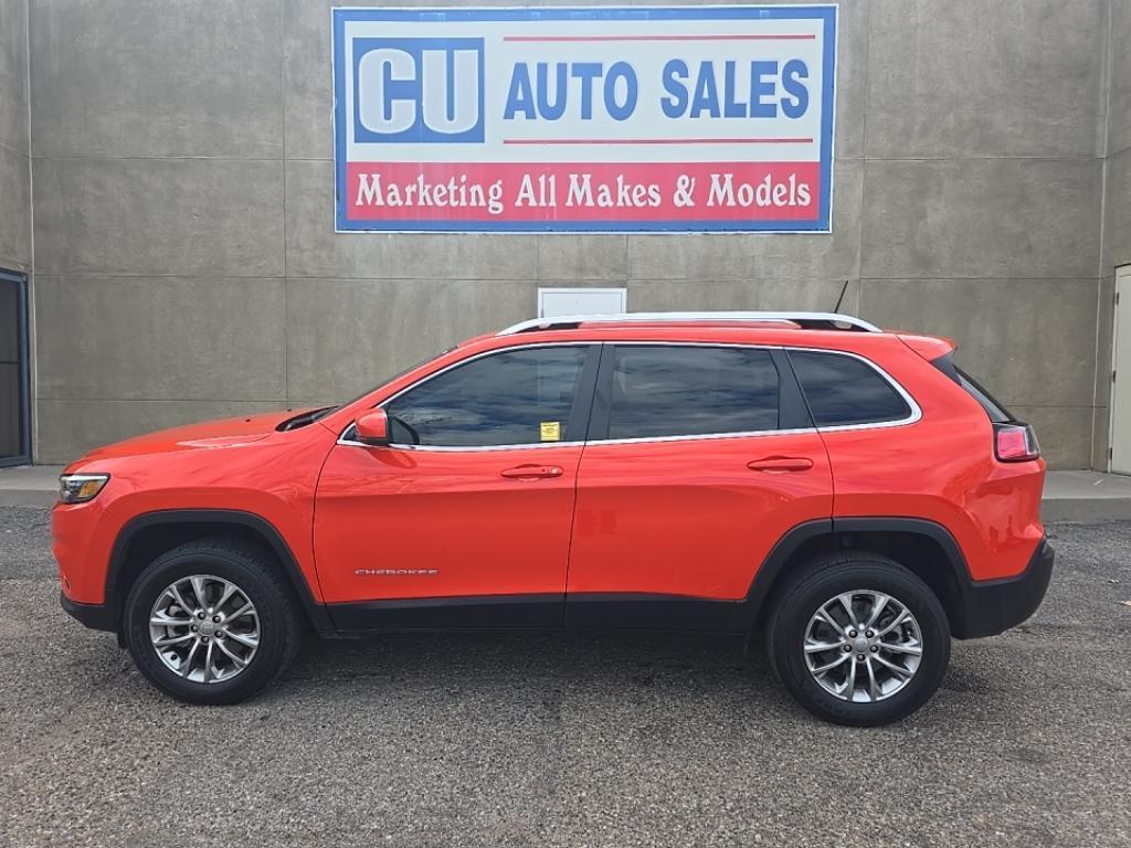 used 2021 Jeep Cherokee car, priced at $23,450