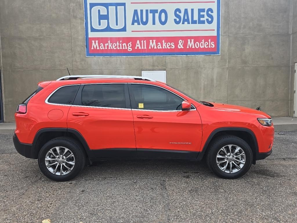 used 2021 Jeep Cherokee car, priced at $23,450