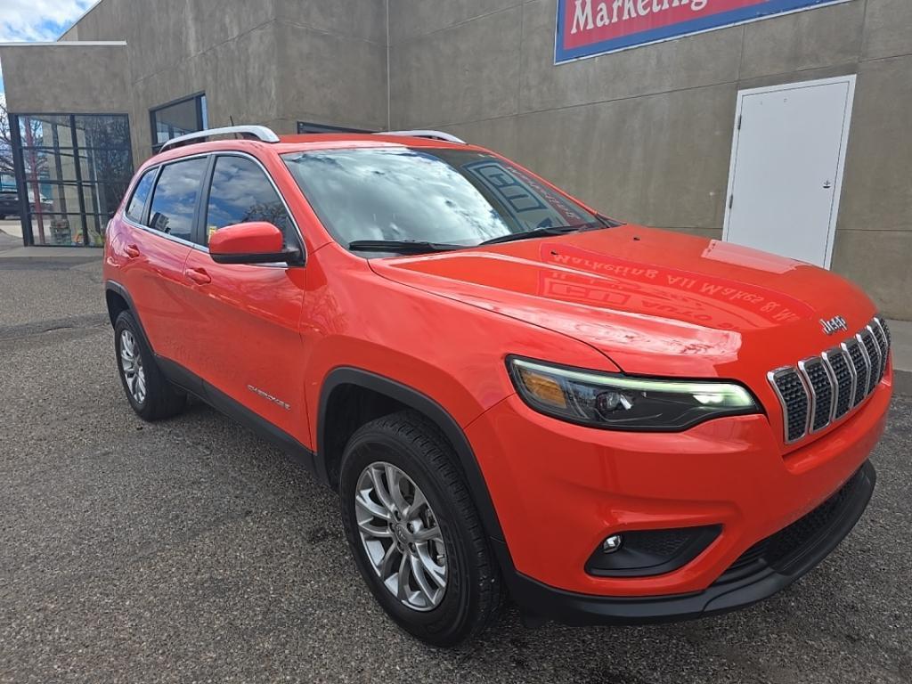 used 2021 Jeep Cherokee car, priced at $23,450