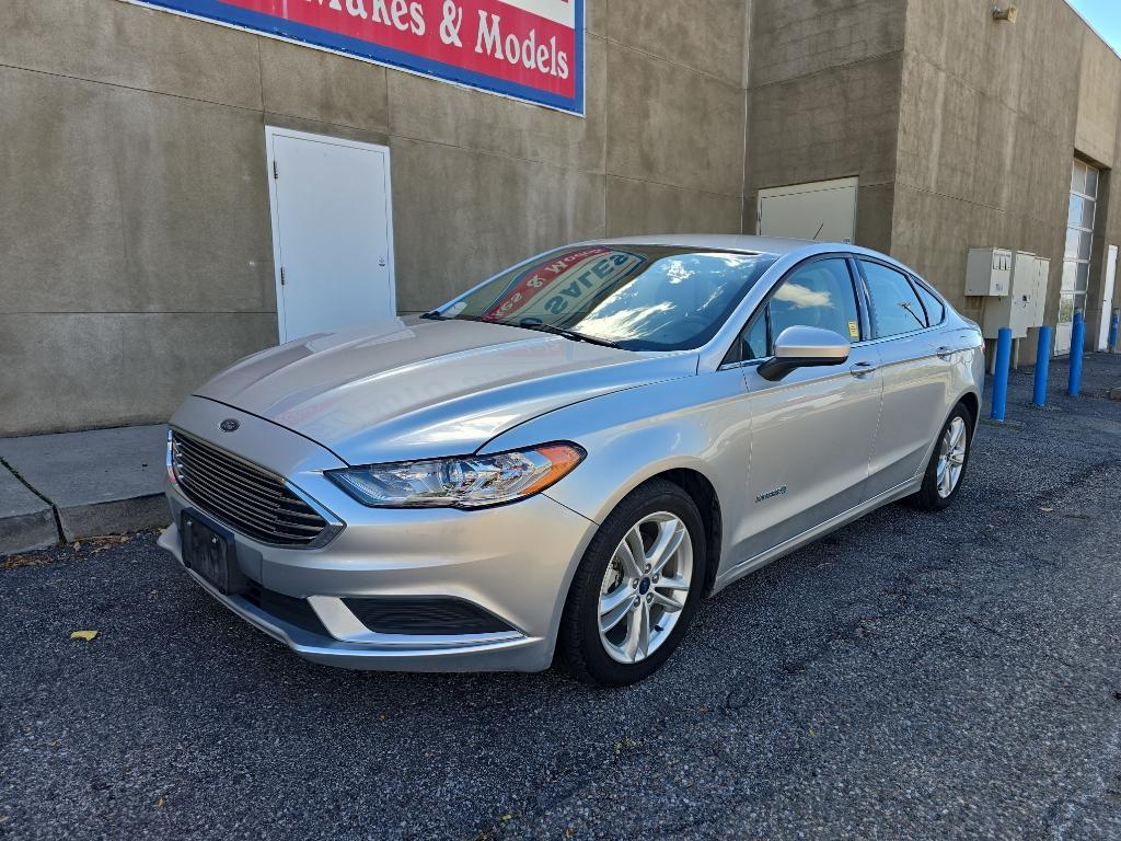 used 2018 Ford Fusion Hybrid car, priced at $16,050