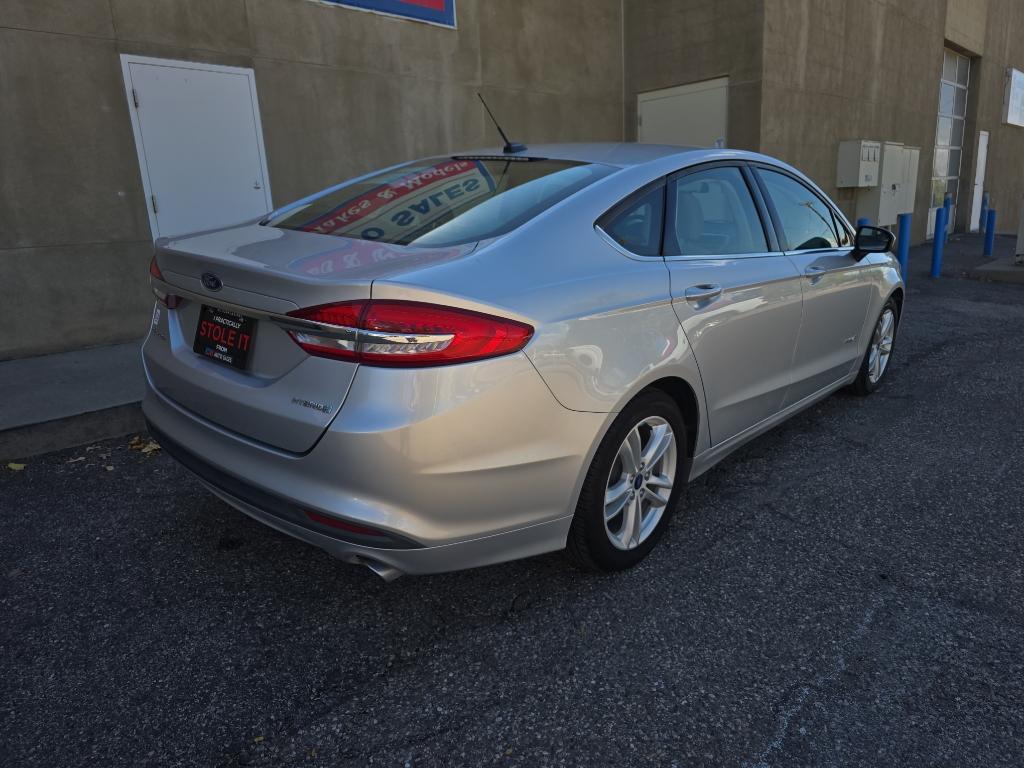 used 2018 Ford Fusion Hybrid car, priced at $16,050