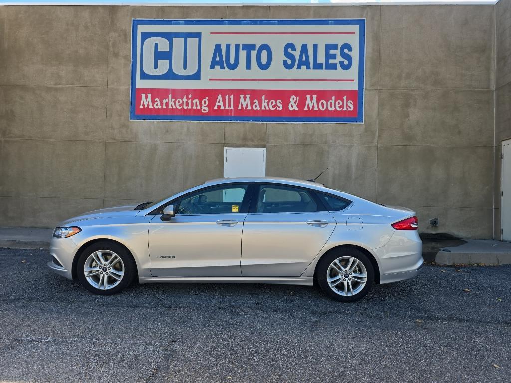 used 2018 Ford Fusion Hybrid car, priced at $16,050