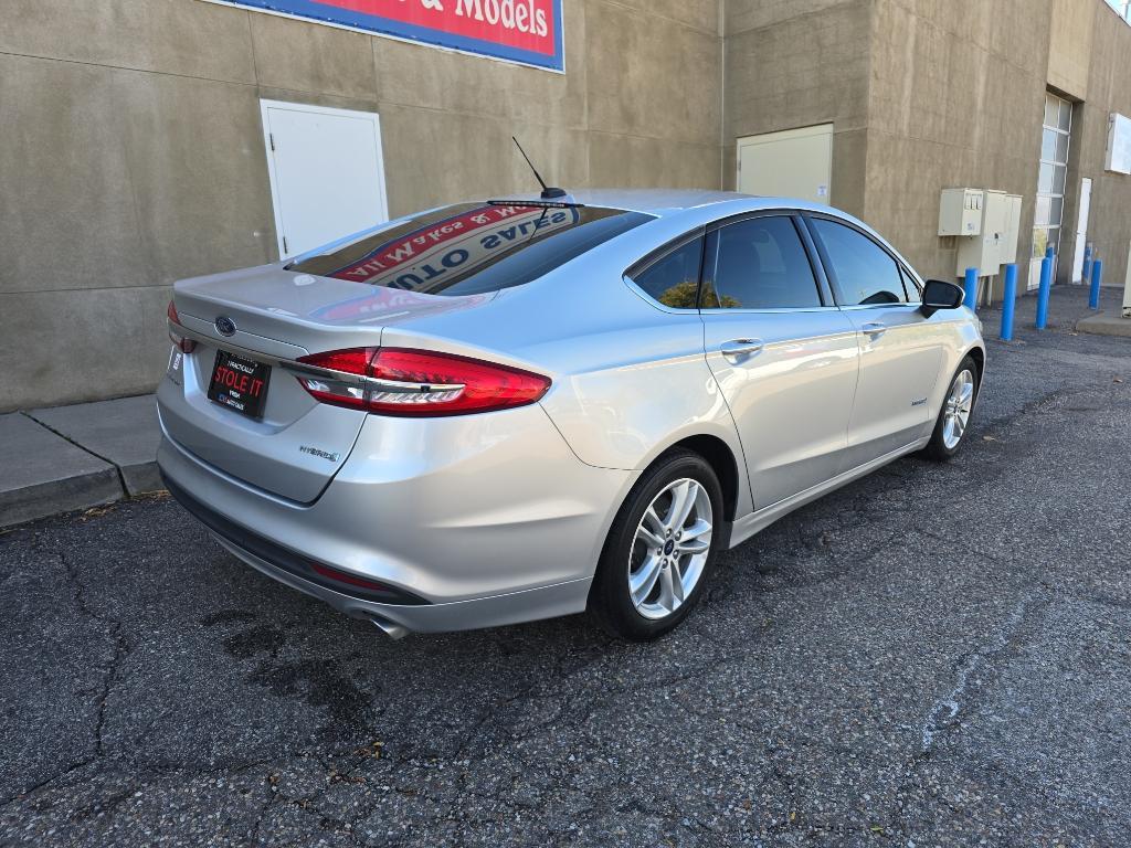 used 2018 Ford Fusion Hybrid car, priced at $15,260