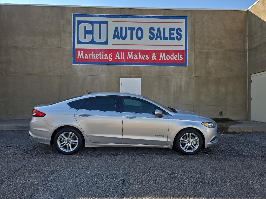 used 2018 Ford Fusion Hybrid car, priced at $15,260