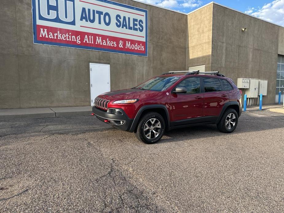 used 2015 Jeep Cherokee car, priced at $17,680