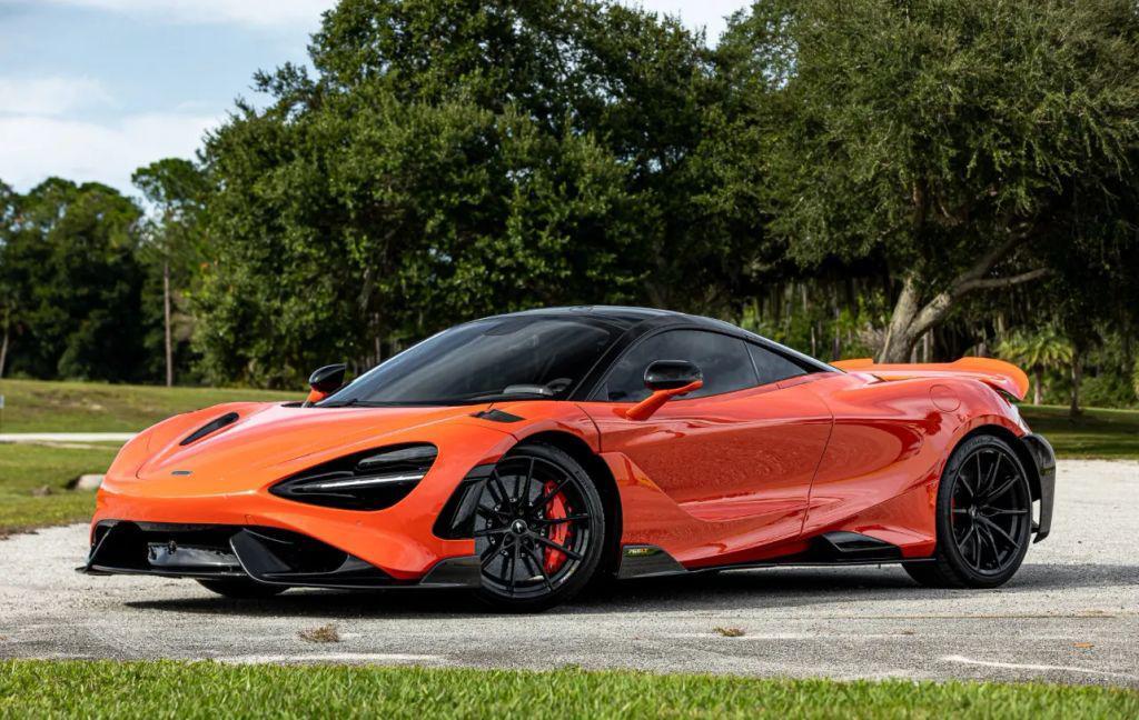 used 2021 McLaren 765LT car, priced at $484,991