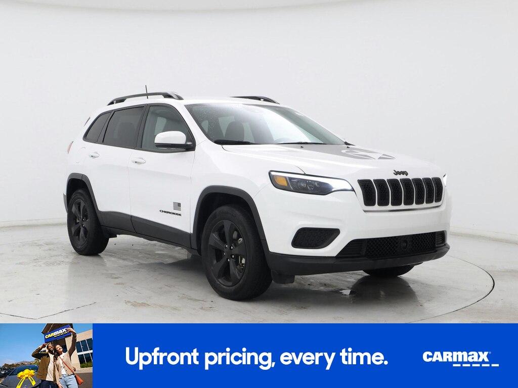 used 2021 Jeep Cherokee car, priced at $20,998