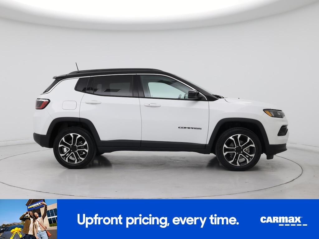 used 2022 Jeep Compass car, priced at $25,998