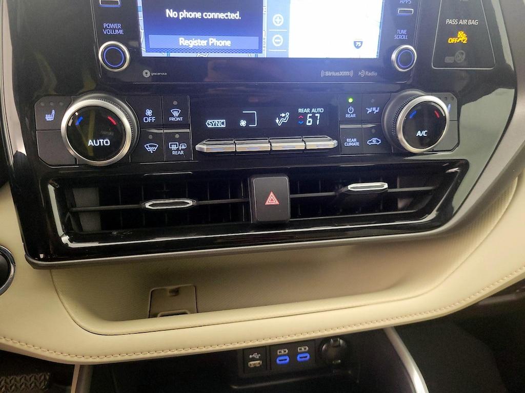 used 2022 Toyota Highlander car, priced at $37,998