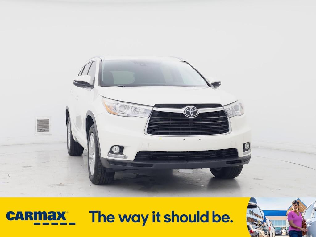 used 2016 Toyota Highlander car, priced at $25,998