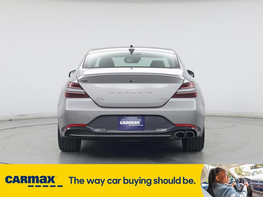 used 2023 Genesis G70 car, priced at $28,998
