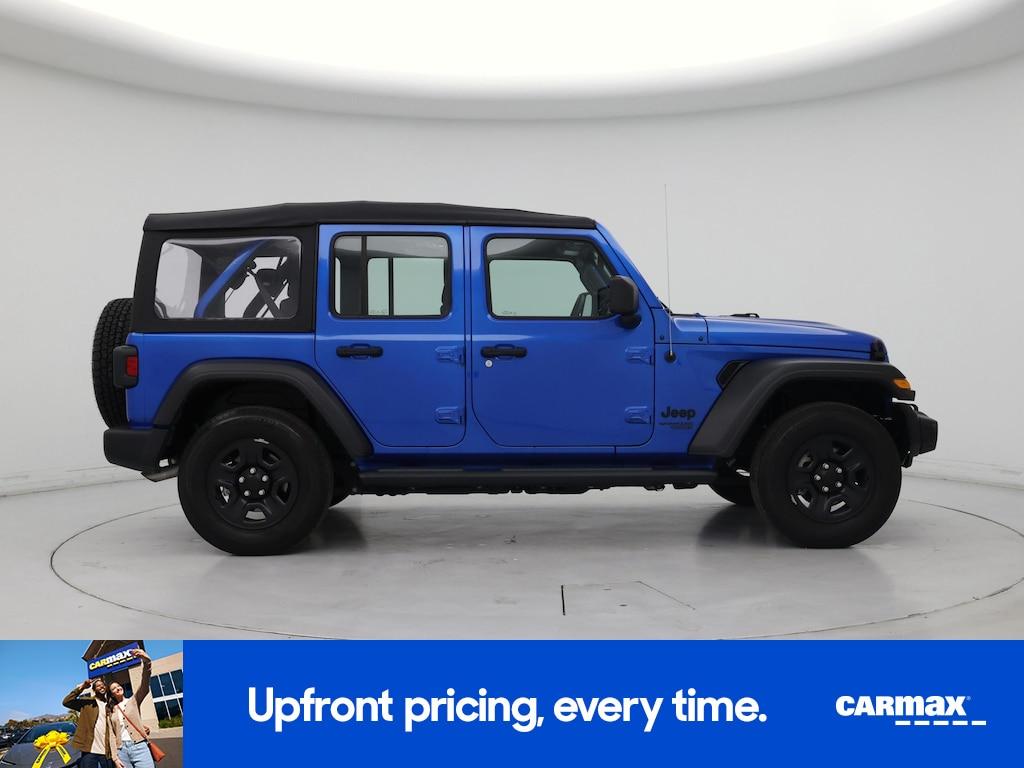 used 2021 Jeep Wrangler car, priced at $29,998