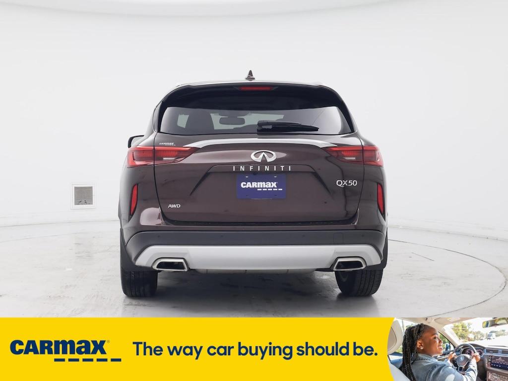 used 2020 INFINITI QX50 car, priced at $29,998