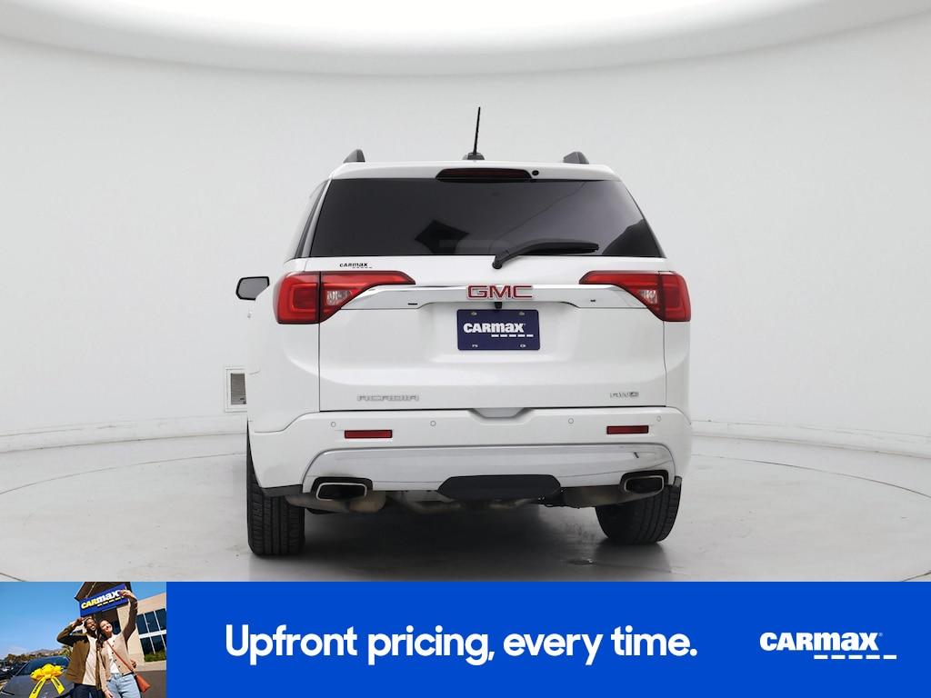 used 2017 GMC Acadia car, priced at $20,998