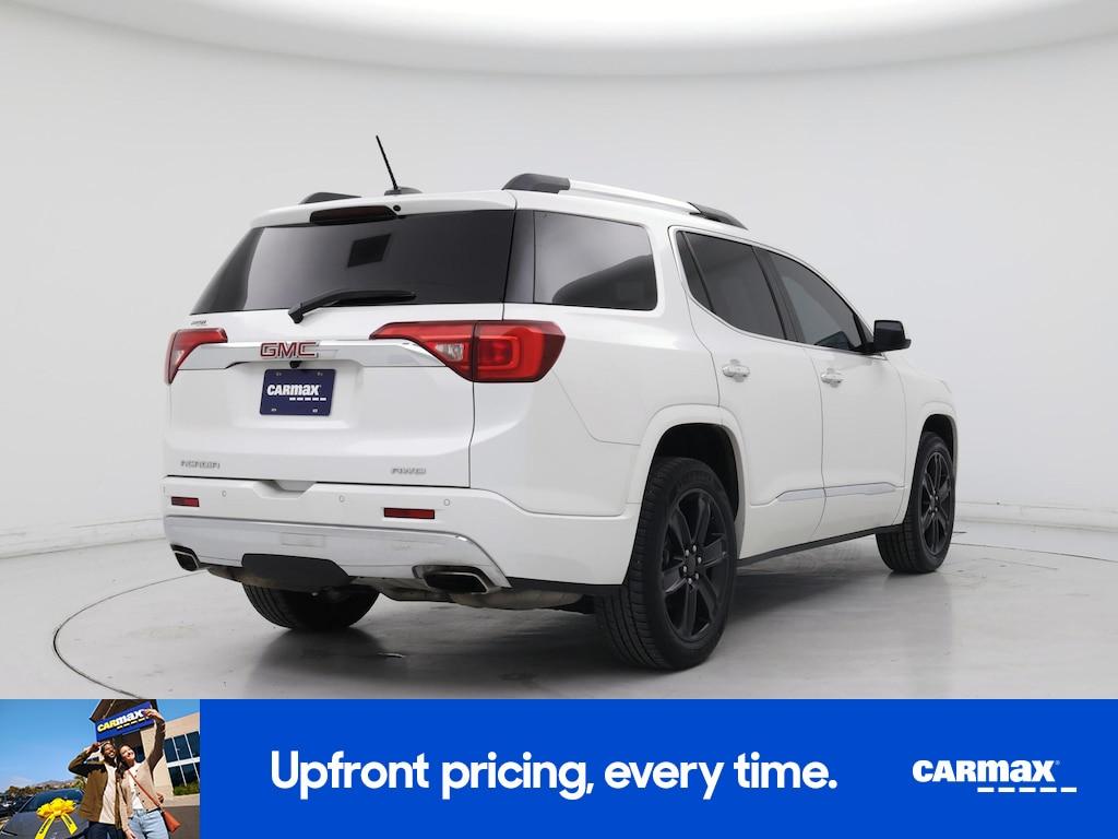 used 2017 GMC Acadia car, priced at $20,998
