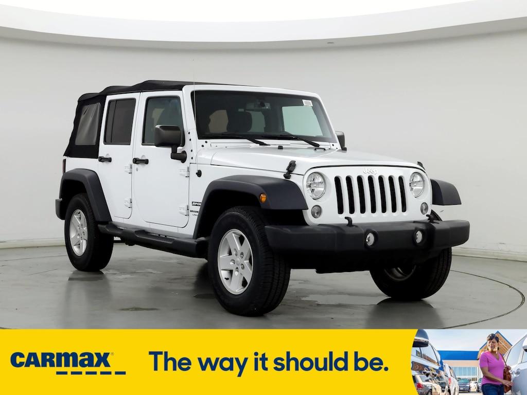 used 2018 Jeep Wrangler car, priced at $25,998